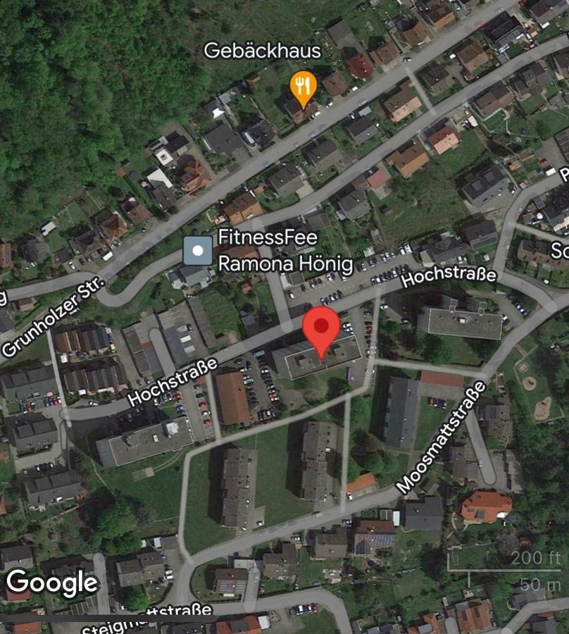 Grosse Und Helle Ferien Wohnung Mit Parkplatzen Laufenburg Kültér fotó
